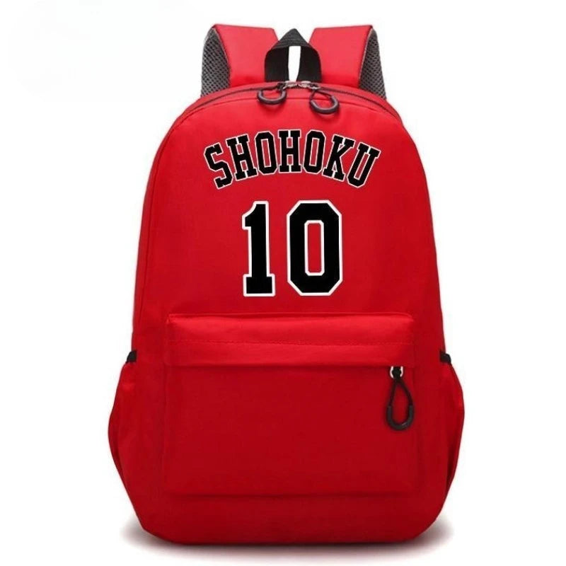 Slam Dunk Rukawa Kaede ShinichiMaki Cartoon Cute Backpack Multifunctional Backpack Gift for Middle and High School Students
