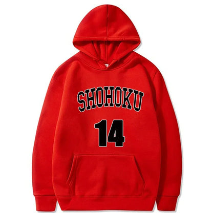 Anime Grand Slam Dunk Neutral Hoodie Fashion Cosplay Hoodie Harajuku Hip Hop Sweatshirt Autumn/Winter Daily Casual Wear