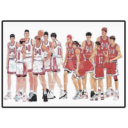 Japan Anime Figure The First Slam Dunk Poster Aesthetic Sports Basketball Canvas Painting Decoration Wall Art Kawaii Room Decor