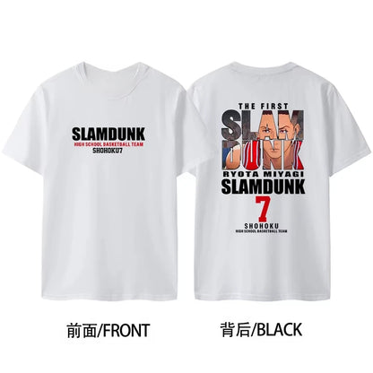 Slam Dunk 2025 Anime Japanese Harajuku Graphic T-Shirt Printed T-Shirt Men's and Women's T Shirt
