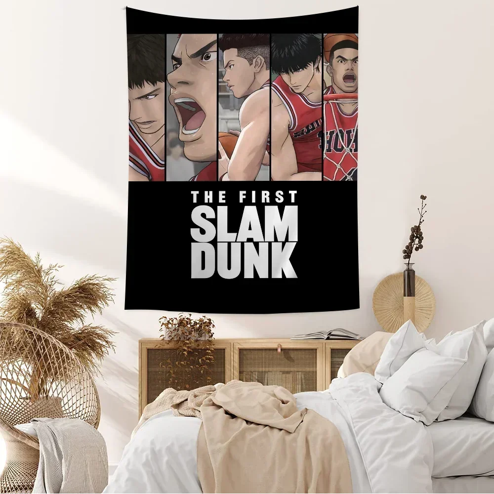 Anime SLAM DUNK Sakuragi DIY Wall Tapestry for Living Room Home Dorm Decor Wall Art Decor