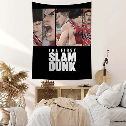 Anime SLAM DUNK Sakuragi DIY Wall Tapestry for Living Room Home Dorm Decor Wall Art Decor