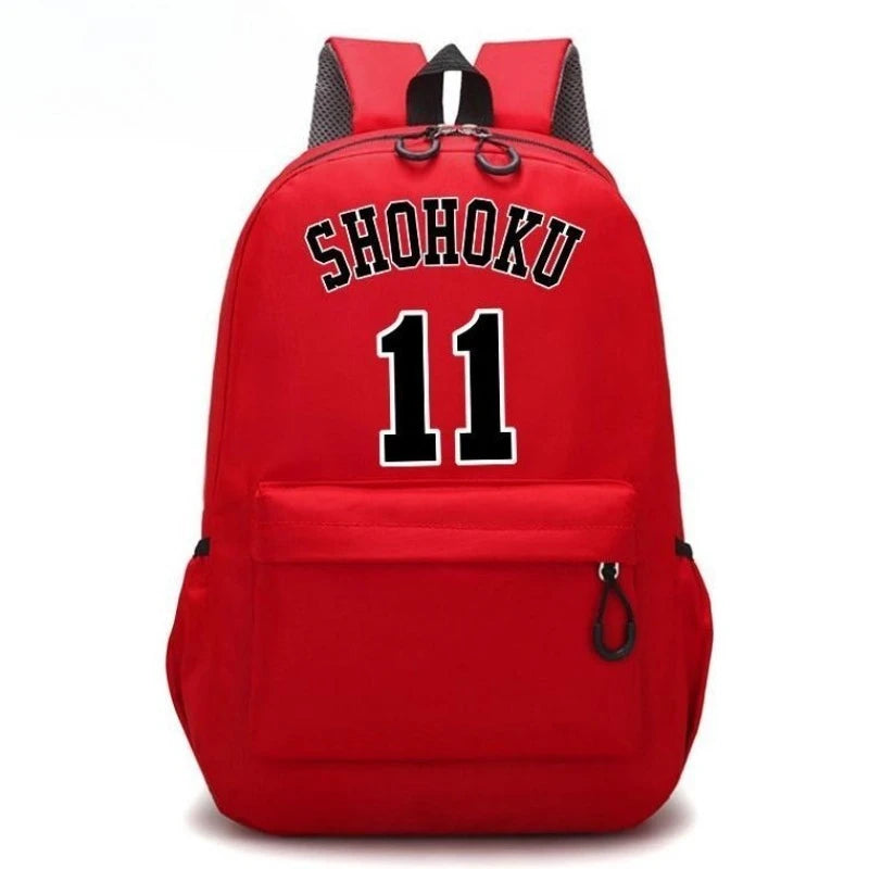 Slam Dunk Rukawa Kaede ShinichiMaki Cartoon Cute Backpack Multifunctional Backpack Gift for Middle and High School Students