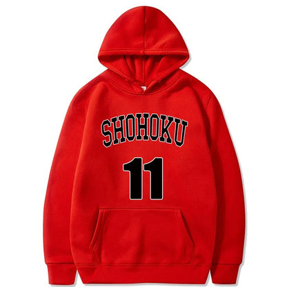Anime Grand Slam Dunk Neutral Hoodie Fashion Cosplay Hoodie Harajuku Hip Hop Sweatshirt Autumn/Winter Daily Casual Wear