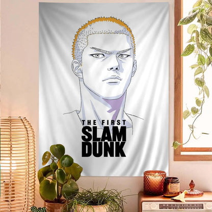 Anime SLAM DUNK Sakuragi DIY Wall Tapestry for Living Room Home Dorm Decor Wall Art Decor