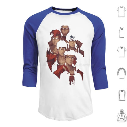 Slam Retro Vintage Hoodie Cotton Long Sleeve Anime Slam Manga Basketball Japan Shohoku Hanamichi Sakuragi Sakuragi