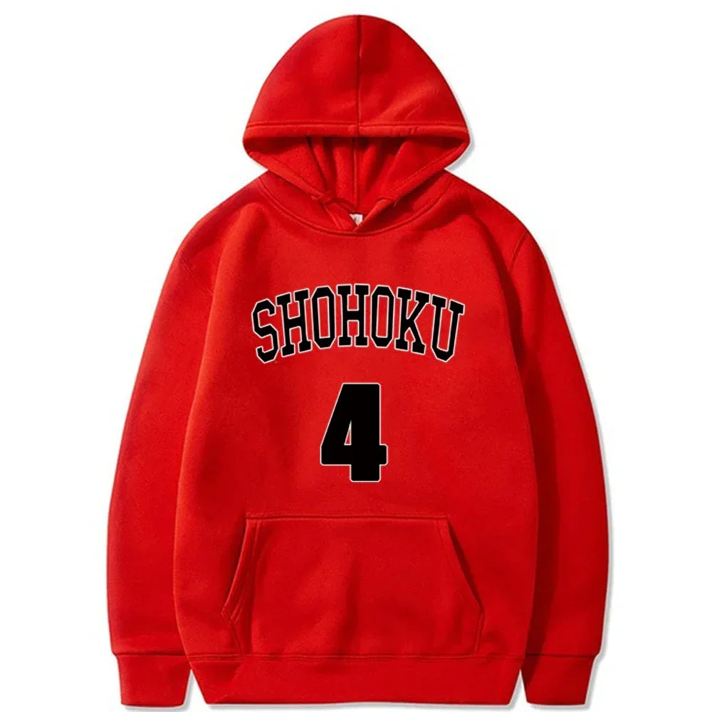 Anime Grand Slam Dunk Neutral Hoodie Fashion Cosplay Hoodie Harajuku Hip Hop Sweatshirt Autumn/Winter Daily Casual Wear