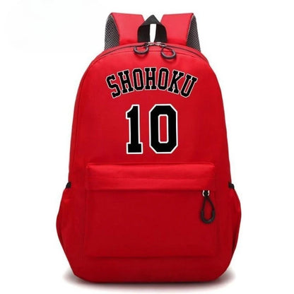 Slam Dunk Rukawa Kaede ShinichiMaki Cartoon Cute Backpack Multifunctional Backpack Gift for Middle and High School Students