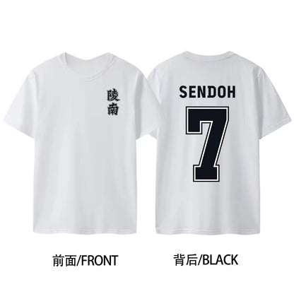 Slam Dunk 2025 Anime Japanese Harajuku Graphic T-Shirt Printed T-Shirt Men's and Women's T Shirt