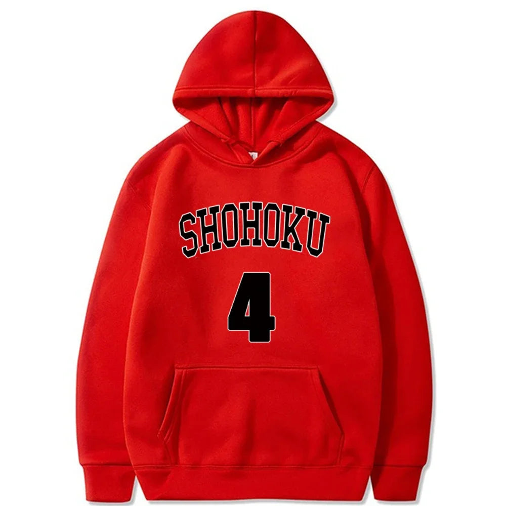 Anime Grand Slam Dunk Neutral Hoodie Fashion Cosplay Hoodie Harajuku Hip Hop Sweatshirt Autumn/Winter Daily Casual Wear
