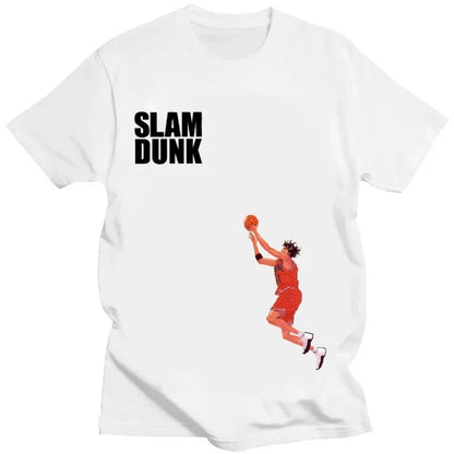 Anime Slam Dunk Jerseys Roles Tshirt for Soft Printed Men's Clothing New Arrival Anim Japanese Anime Female T Shirt