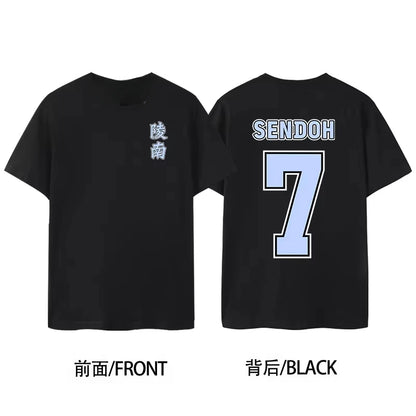 Slam Dunk 2025 Anime Japanese Harajuku Graphic T-Shirt Printed T-Shirt Men's and Women's T Shirt