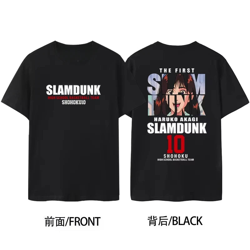 Slam Dunk 2025 Anime Japanese Harajuku Graphic T-Shirt Printed T-Shirt Men's and Women's T Shirt