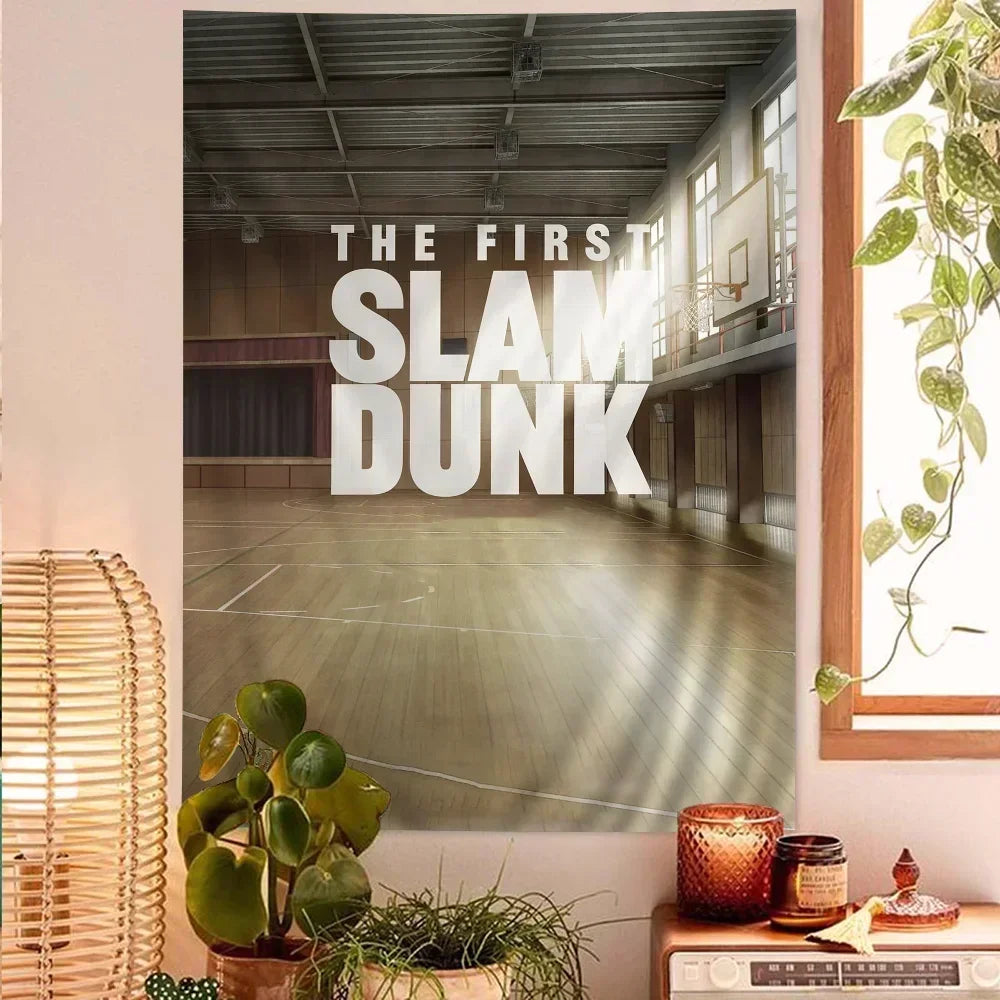 Anime SLAM DUNK Sakuragi DIY Wall Tapestry for Living Room Home Dorm Decor Wall Art Decor