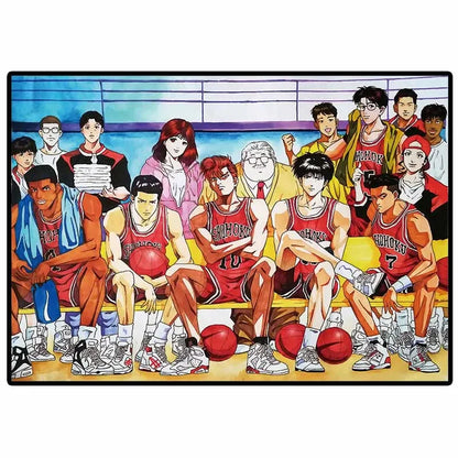 Japan Anime Figure The First Slam Dunk Poster Aesthetic Sports Basketball Canvas Painting Decoration Wall Art Kawaii Room Decor