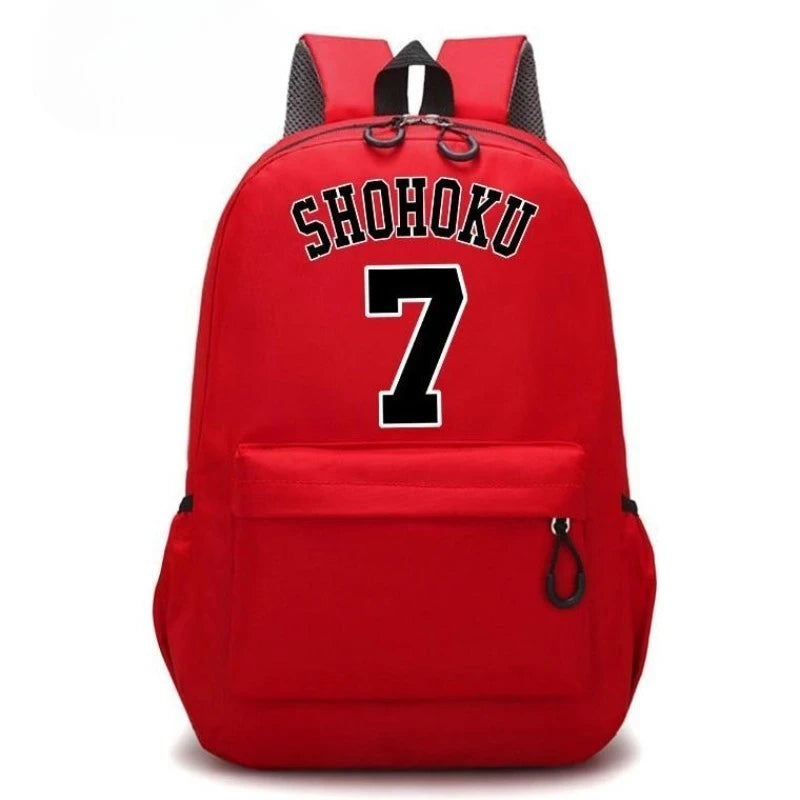 Slam Dunk Rukawa Kaede ShinichiMaki Cartoon Cute Backpack Multifunctional Backpack Gift for Middle and High School Students