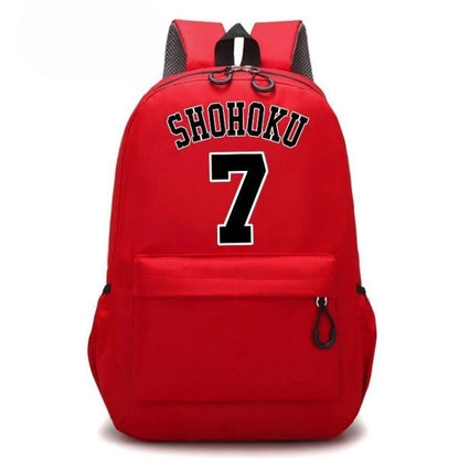 Slam Dunk Rukawa Kaede ShinichiMaki Cartoon Cute Backpack Multifunctional Backpack Gift for Middle and High School Students