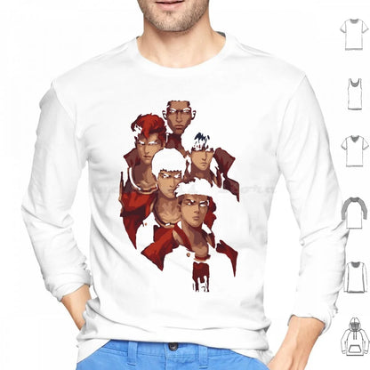 Slam Retro Vintage Hoodie Cotton Long Sleeve Anime Slam Manga Basketball Japan Shohoku Hanamichi Sakuragi Sakuragi