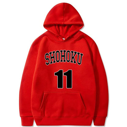 Anime Grand Slam Dunk Neutral Hoodie Fashion Cosplay Hoodie Harajuku Hip Hop Sweatshirt Autumn/Winter Daily Casual Wear