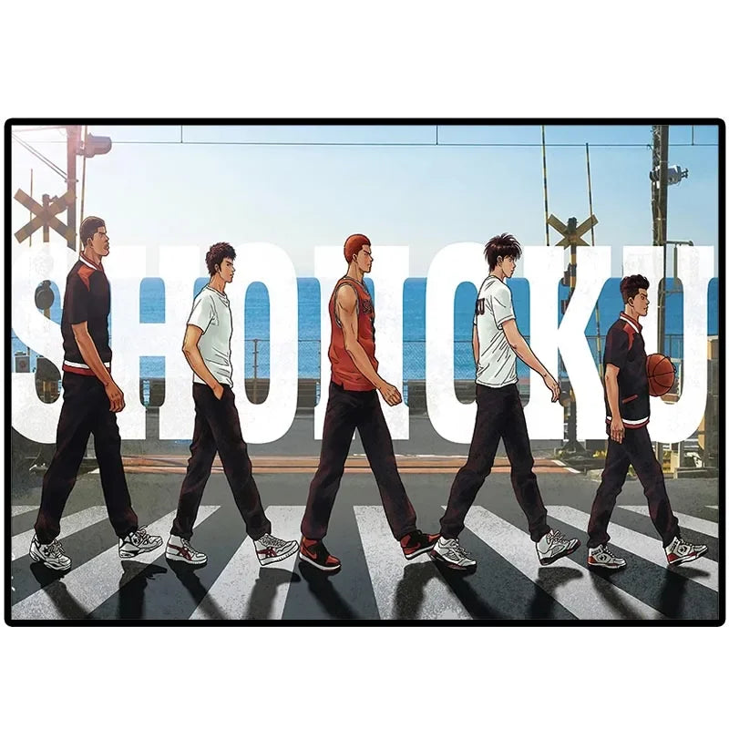 Japan Anime Figure The First Slam Dunk Poster Aesthetic Sports Basketball Canvas Painting Decoration Wall Art Kawaii Room Decor