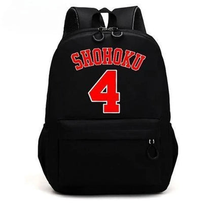 Slam Dunk Rukawa Kaede ShinichiMaki Cartoon Cute Backpack Multifunctional Backpack Gift for Middle and High School Students