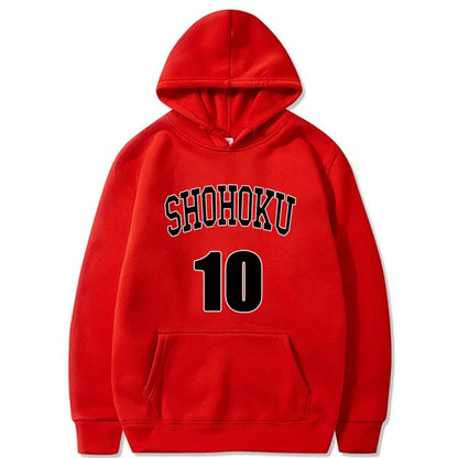 Anime Grand Slam Dunk Neutral Hoodie Fashion Cosplay Hoodie Harajuku Hip Hop Sweatshirt Autumn/Winter Daily Casual Wear