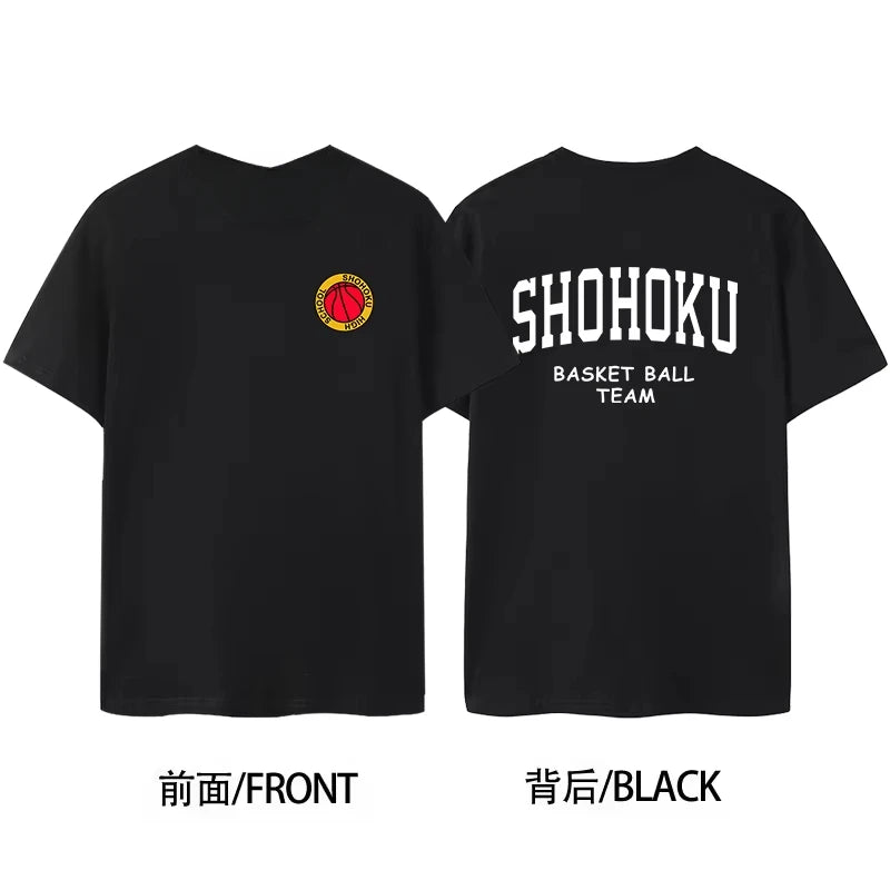 Slam Dunk 2025 Anime Japanese Harajuku Graphic T-Shirt Printed T-Shirt Men's and Women's T Shirt