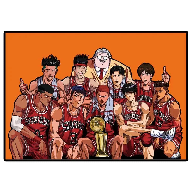 Japan Anime Figure The First Slam Dunk Poster Aesthetic Sports Basketball Canvas Painting Decoration Wall Art Kawaii Room Decor