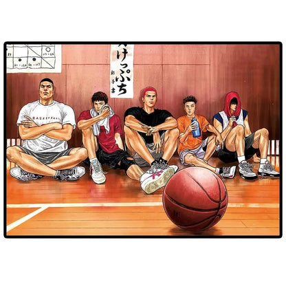 Japan Anime Figure The First Slam Dunk Poster Aesthetic Sports Basketball Canvas Painting Decoration Wall Art Kawaii Room Decor