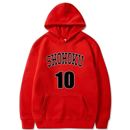 Anime Grand Slam Dunk Neutral Hoodie Fashion Cosplay Hoodie Harajuku Hip Hop Sweatshirt Autumn/Winter Daily Casual Wear