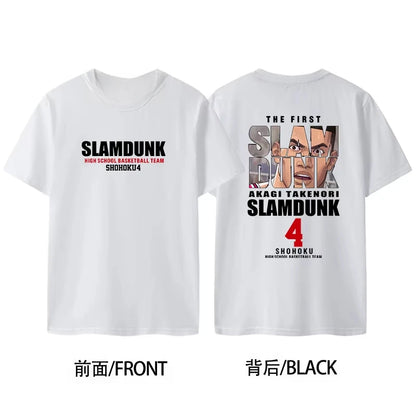 Slam Dunk 2025 Anime Japanese Harajuku Graphic T-Shirt Printed T-Shirt Men's and Women's T Shirt