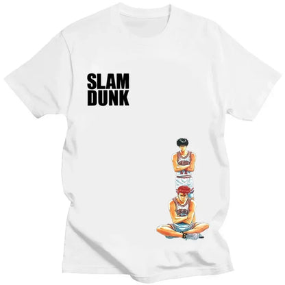 Anime Slam Dunk Jerseys Roles Tshirt for Soft Printed Men's Clothing New Arrival Anim Japanese Anime Female T Shirt