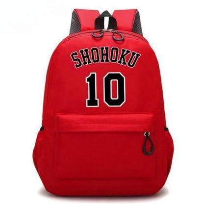 Slam Dunk Rukawa Kaede ShinichiMaki Cartoon Cute Backpack Multifunctional Backpack Gift for Middle and High School Students