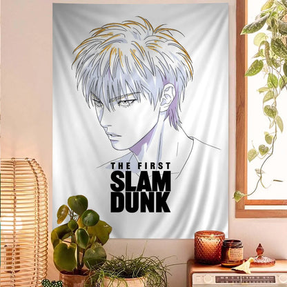 Anime SLAM DUNK Sakuragi DIY Wall Tapestry for Living Room Home Dorm Decor Wall Art Decor