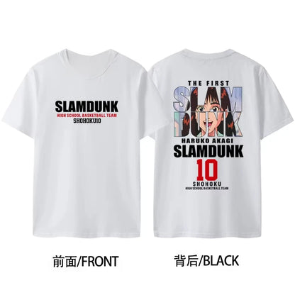 Slam Dunk 2025 Anime Japanese Harajuku Graphic T-Shirt Printed T-Shirt Men's and Women's T Shirt